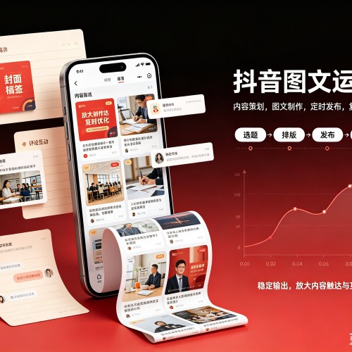 游仙抖音图文代运营服务